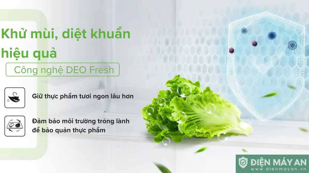 Tủ lạnh Aqua Inverter 410 lít Multi Door AQR-M466XA(CBC)